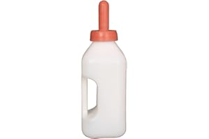 FLAMEER 2L/4L Screw-on Calf Nursing Set of Bottle with Nipple & Cap, soft and safe, can be used for a long time - E 2L