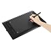 Produktbild FLOUREON Acepen AP1060 Grafiktablett 10 x 6 Zoll Stifttablett Akku-freier Stift Stylus Digital Tablet kompatibel mit Windows IOS