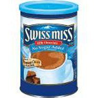 Swiss Miss, Hot Cocoa Mix, No Sugar Added, 13.8-Ounce Canisters (Pack of 2) by Swiss Miss