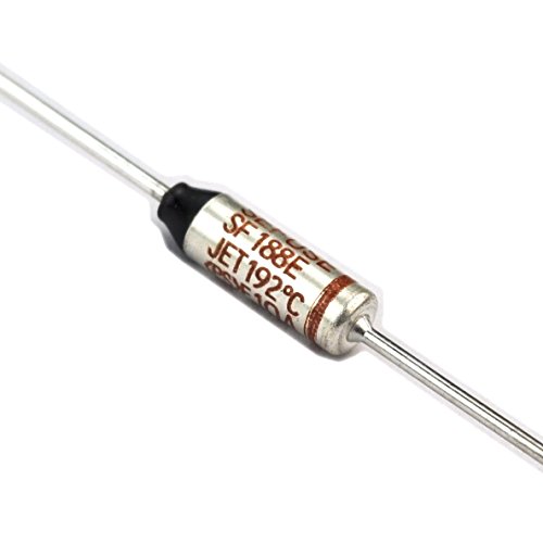 ELECTRONICS-SALON 5 pcs térmico Fusible Microtemp Cutoff sf188e 192 °C, 250 V/10 A