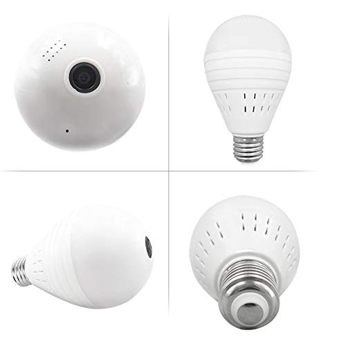 Preisvergleich Produktbild LEWUXIAOLI 360-Grad-Wifi-Funkferngesteuerte Fernsprechnetzwerkkamera HD-Fernüberwachung