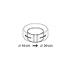Tescoma-623380-Delicia-Anello-Regolabile-per-Torte-Tonde-Diametro-16-30-cm