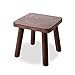 Produktbild Hocker ändern Schuhe Hocker Couchtisch Hocker Massivholz gesunde natürliche Textur, geeignet für Wohnzimmer Schlafzimmer Kinderzimmer (hohe 25,5 cm)