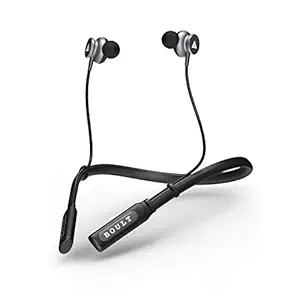 Boult Audio ProBass Curve in-Ear Earphones with 12H Battery Life & Extra Bass, in-Built Mic, IPX5 Water Resistant Neckband(Black)