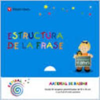 Capsa Estructura De La Frase Català 4 Anys (Espiral Magica Material Rincones)