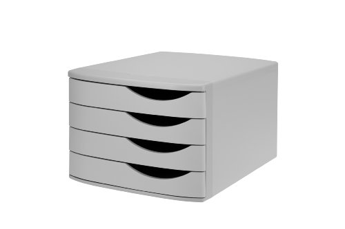 Re-Solution 2686374307 Class'box 4 grands tiroirs Gris