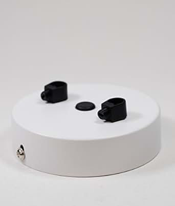 Lampenhalterung für die Decke, 2 Anschlüsse, Weiß: Amazon.de: Beleuchtung