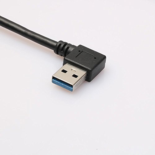 Balai Right Angle USB 3.0 Male to Female Extension Cable for Apple Pro Macbook Retina Series, 7.9inch USB3.0 Connector Kabel Male to Female for Computer, Tablet PC, TV, DVD player - 3