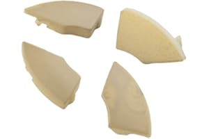 ZYWUOY Radio Button, 4pcs Car CD Button Removal for Mold Cover Car Interior Mouldings for fiat 500 radio from 2008 onwards