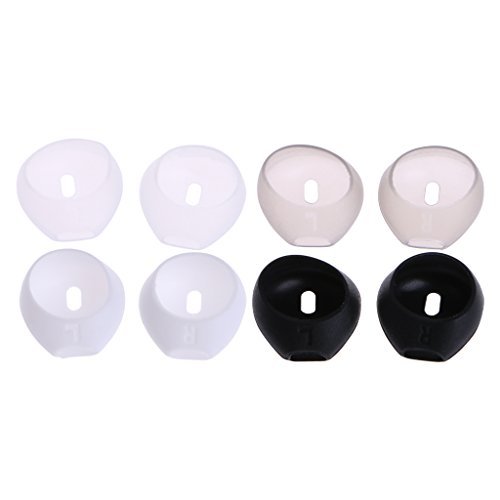 Lergo Earphone Tips For Apple Airpods, 4 Pair Silicone Replacement Ear Buds Tips