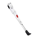 Broadroot cavalletto regolabile per bicicletta parcheggio rack appoggio laterale cavalletto per MTB Road bike, White