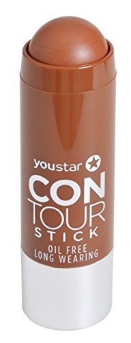 youstar – PERFECT SHAPES CONTOURING DUO, 1 Contour Stick, 1 Highlighter Stick, Strobing, Gesicht kon - 3