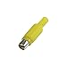 Produktbild Components Cinch-Steckverbinder Buchse, gerade Polzahl: 2 Gelb 1St.