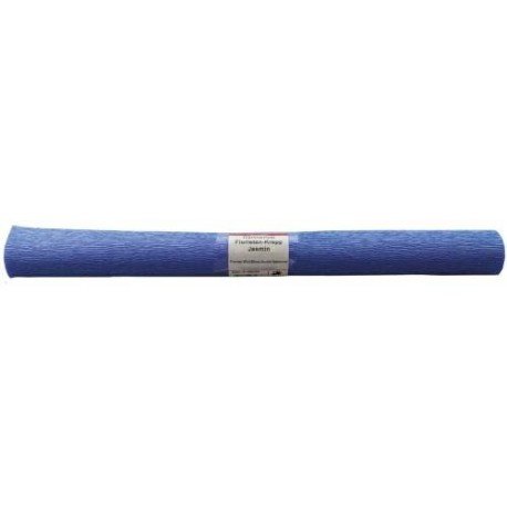 Preisvergleich Produktbild Gärtnerkrepp - 50 x 250 cm, enzianblau