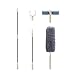 Produktbild Domeilleur Teleskop Staubwedel Kit Teleskop Staubwedel Kit Teleskop-Staubwedel Kit biegbar Faser Staubwedel mit Verlängerungsstange für Dachdeckenventilator