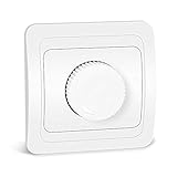 dimmer unterputz tastdimmer 【Bereits bei einer angeschlossenen Leistung von nur 4 Watt funktioniert dieser Dimmer. Geeignet für die meisten dimmbar LED-Lampen und alle Halogen-Lampen.】
