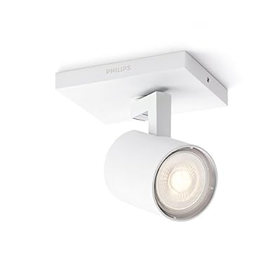 Philips myLiving Spot LED Runner, 3.5 W, ampoule incluse, Métal, weiß, Integriert 3.5 wattsW 230 voltsV
