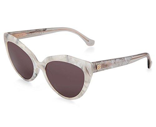 Preisvergleich Produktbild Balenciaga BA0048 C56 24A (white / other / smoke) Sonnenbrillen