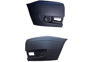 TVP Trade Vehicle Parts.co.uk Compatible With Front Bumper Corner End No Lamp Hole Pair Left Right Ford Transit 2006-2014