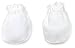 Cambrass Velvet Mitt Gloves (White)