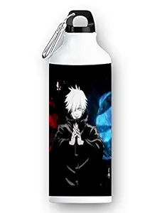 TrendoPrint Anime Printed Sports Sipper/Water Bottle (600ml) for Gym, Yoga, Kids, Boys, Girls, Brother, Sister, Babies, Baby, Workout, Adults (B3-52)