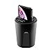 Produktbild Wokee Wireless Charger,10W Auto Wireless Charger Cup mit USB Ausgang für iPhoneXS / X / 8 Samsung Galaxy S8 S7 Rand Wireless Ladegerät Induktive Ladestation (Schwarz)
