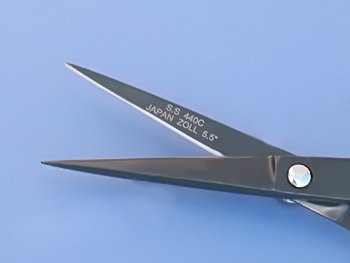 Friseurschere Haarschere, schwarz - 2