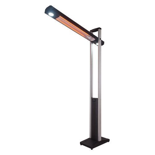 Carbon-Standheizstrahler 1800w ausklappbar inklusive Beleuchtung