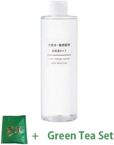 Nmark Muji Sensitive Skin Lotion Large Capacity 400ml - High Moisturizing (Green Tea Set)