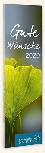 Lesezeichenkalender - Gute Wünsche 2020