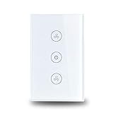 Control de aplicación: funciona con wifi de 2,4 g. No requiere concentrador. Control de velocidad, control de temporizador, control de grupo a través de tu teléfono inteligente. También puedes compartir los dispositivos con tu familia, para que puedas disfrutar de la vida inteligente y cómoda con tu familia.