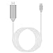 Produktbild KOBWA Tpye C Zu HDMI USB 3.1 4K Kabel, USB C Zum HDMI Kabel für Samsung Galaxy S8 / S8 Plus, 2016 MacBook Pro, 2015 MacBook (6,6ft)