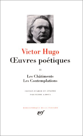 Preisvergleich Produktbild Hugo : Oeuvres poétiques, tome 2 (Pleiade)