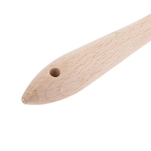 MagiDeal Holz Honig Rührstab Stick Dip Server Buche Honig Drizzler 16.5cm - 6