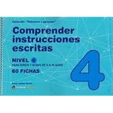 COMPRENDER INSTRUCCIONES ESCRITAS NIVEL 4