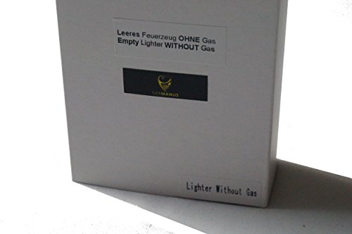 GERMANUS Jetflame Feuerzeug Stick mit 4 Flammen in Schwarz - 2