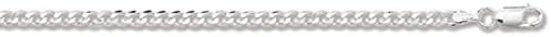 Sterling Silver Curb Chain In A Gift Box - 14, 16, 18, 20, 22 and 24 inches long