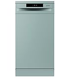 Total AquaStop Gorenje GS 52010 S SmartFlex Essential/Freistehender Geschirrspüler/A++/9 Maßgedecke/197 kWh/Jahr/45 cm/Total AquaStop/silber
