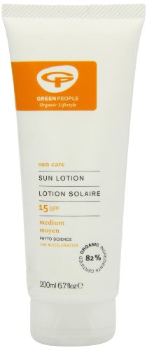 Green People Sun Lotion SPF15 with Tan Accelerator (200Ml)