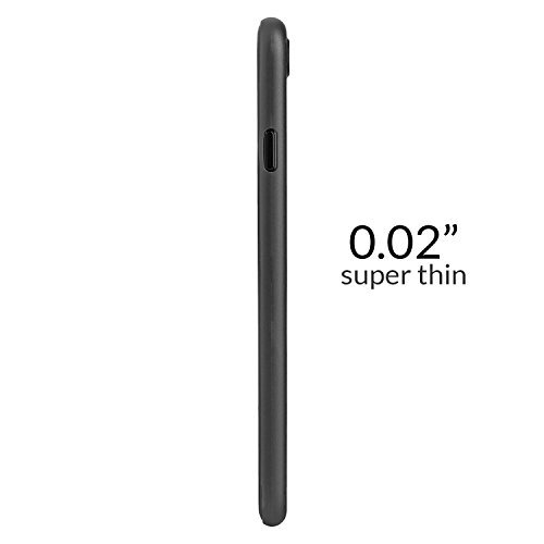 Funda iPhone 7 Plus Case Funda  Thinnest Cover Premium Ultra Thin Light Slim Minimal Anti-Scratch Protective - For Apple Funda iPhone 7 Plus   totallee The Scarf  Black 