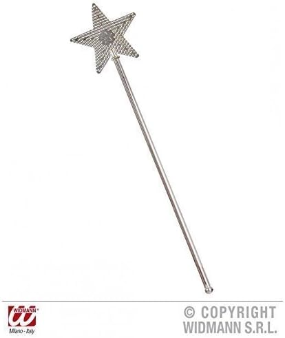 Fairy wand in silver Star shape