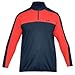 Produktbild Under Armour 2018 EU Midlayer 1/4 Zip Pullover Mens Fitness Gym Top Academy/Neon Coral Small