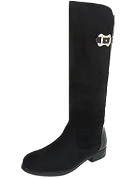 Klassische Stiefel Damenschuhe Klassischer Stiefel Blockabsatz Blockabsatz Reißverschluss Ital-Design Stiefel