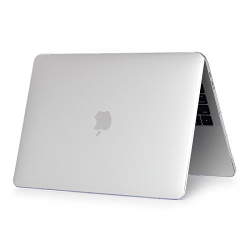 MacBook Pro 13 Hülle 2016,Fodlon ® Matt Serie Ultra Slim Hartschale Tasche Schutzhülle Case für Apple MacBook Pro 13 Zoll mit Retina Display (A1706 / A1708) -Transparent - 2