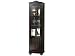 Produktbild Loft24 MEGAN Vitrine Vitrinenschrank Standvitrine Glasvitrine 180 cm Kiefer dunkelbraun Kolonialstil
