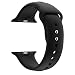 Produktbild TianranRT Ersatz Sport weich Silikon Uhr Band Strap für Apple Watch Series 4 (Schwarz, 44MM)