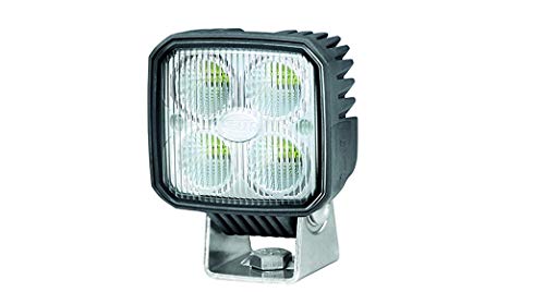Hella 1GA 996 284-081 Arbeitsscheinwerfer - Q90 compact - LED - 12V/24V - 1200lm - Anbau/Bügelbefestigung - hängend/stehend - Nahfeldausleuchtung - Deutsch