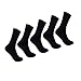 Produktbild 5 Paar Baumwolle Herren Socken Größen von 39-50 Schwarze Farbe Lange Haltbarkeit