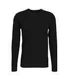 schmaler Rundhals-Ausschnitt Daniele Fiesoli Herren Pullover in Schwarz 13 Nero M