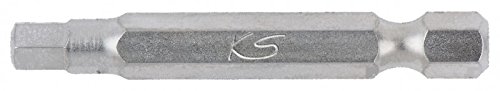 1/4"" Sechskant-Bit 5mm, 50mm lang, S2 Form ""E""